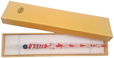 Tintenschreiber (rot-weiß)